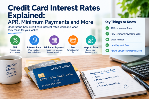 Credit Card Interest Rates Explained: APR, Minimum Payments and More